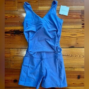 NWT Beyond Yoga Maternity Biker Jumpsuit